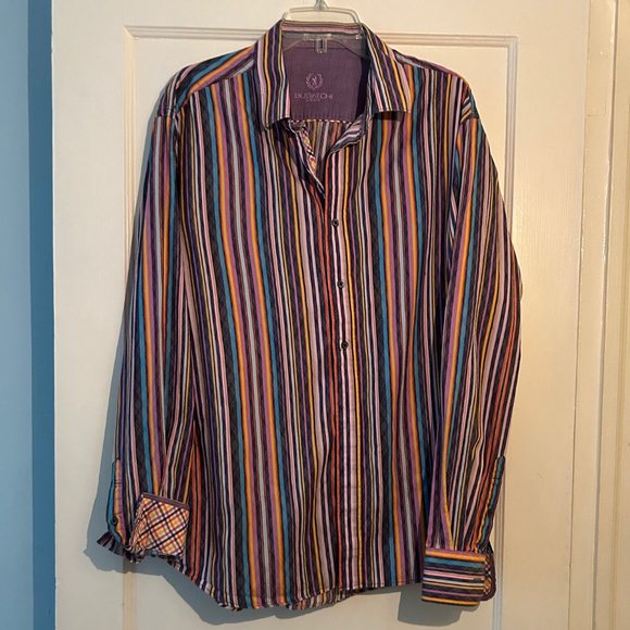 Bugatchi Long Sleeve Button Down XXL - Picture 5 of 8